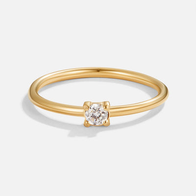 Geboortesteen Ring | 14k Goud