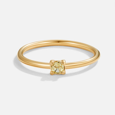 Geboortesteen Ring | 14k Goud