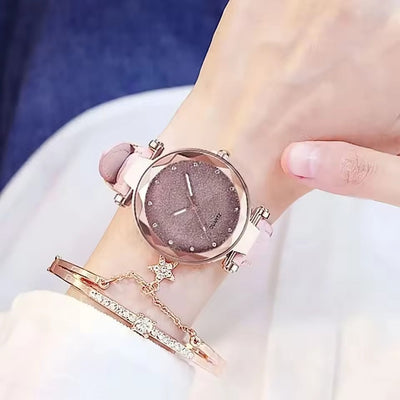 Chic Strass Moderne Horloge