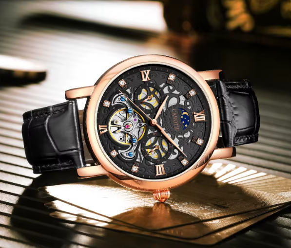 van Wennink© - Luxe leren horloge voor zakelijke doeleinden