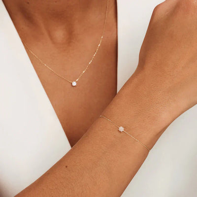 Cléa Moissaniet Steen Set | 14k Goud