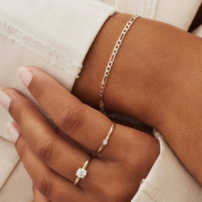 Neris Alaine Armband | 14k Goud