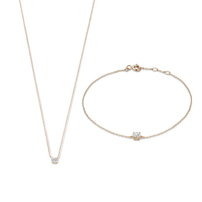 Cléa Moissaniet Steen Set | 14k Goud