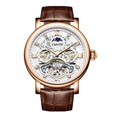 van Wennink© - Luxe leren horloge voor zakelijke doeleinden