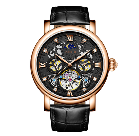 van Wennink© - Luxe leren horloge voor zakelijke doeleinden