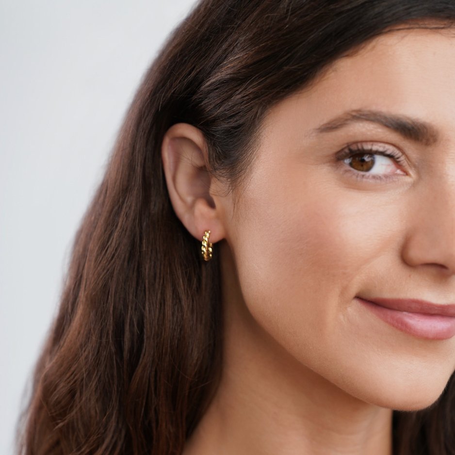 Luna Elegante Oorbellen | 14k Goud