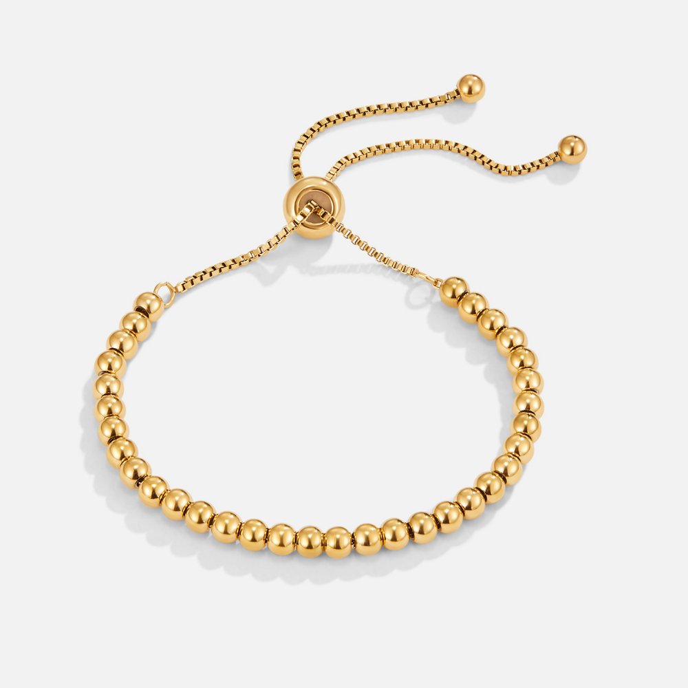 Nila Guld armband met parels | 18k Goud